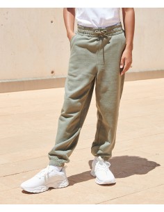S-SM430-Kids' Sustainable Fashion Cuffed Joggers 2